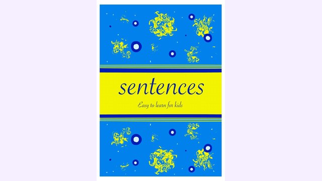 Preview of Kids English Sentences Practice