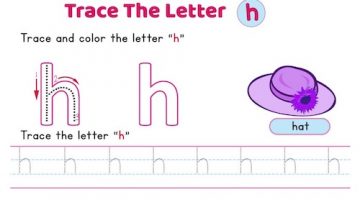 lowercase_letter_h_tracing_worksheets