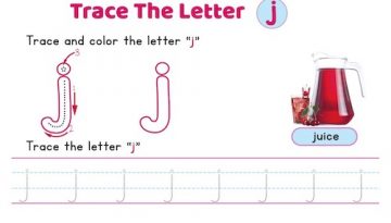lowercase_letter_j_tracing_worksheets