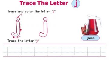 lowercase_letter_j_tracing_worksheets