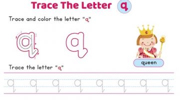 lowercase_letter_q_tracing_worksheets