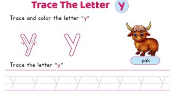 lowercase_letter_y_tracing_worksheets