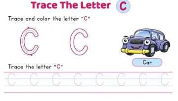 uppercase_letter_C_tracing_worksheets