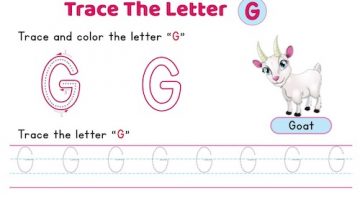 uppercase_letter_G_tracing_worksheets