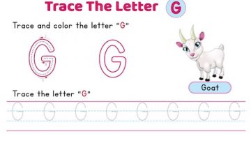 uppercase_letter_G_tracing_worksheets