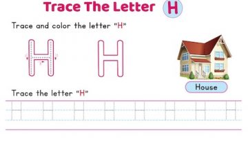 uppercase_letter_H_tracing_worksheets