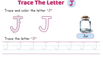 uppercase_letter_J_tracing_worksheets