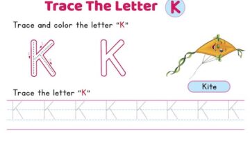 uppercase_letter_K_tracing_worksheets