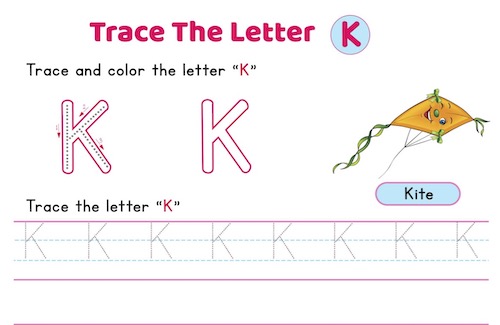english alphabets tracing worksheet uppercase lowercase