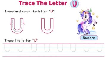 uppercase_letter_U_tracing_worksheets