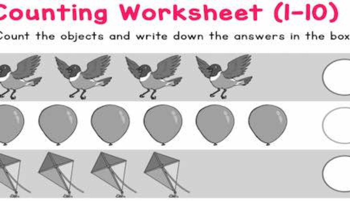 Math Worksheets for Kindergarten Archives - For Kids Education