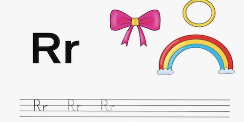 Trace And Write Letter 