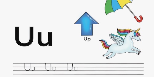 Trace And Write Letter 