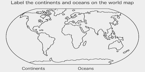 Free-printable-worksheets-on-continents-and-oceans