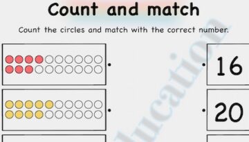 Counting Sheets 1 To 20