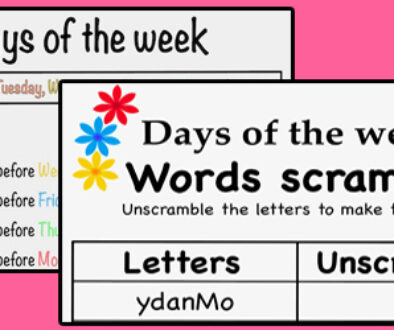 Days-of-the-week-worksheets