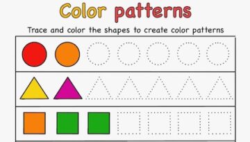 Pattern Sheets For Pre-Schoolers
