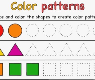 Pattern Sheets For Pre-Schoolers