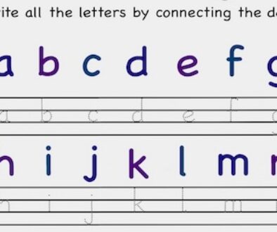 Preschool Handwriting Sheets
