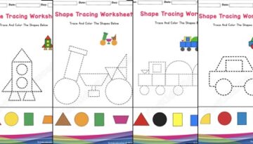 shape-tracing-worksheets
