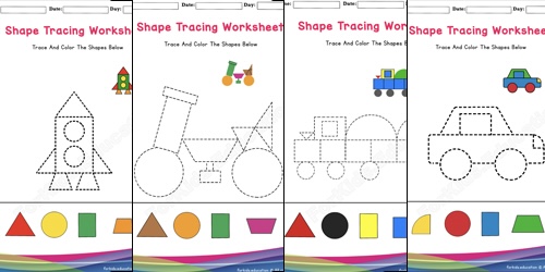 shape-tracing-worksheets