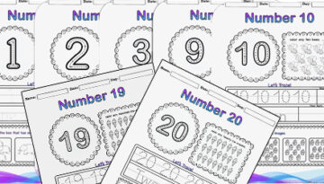 tracing-numbers-1-20