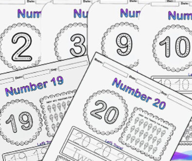 tracing-numbers-1-20